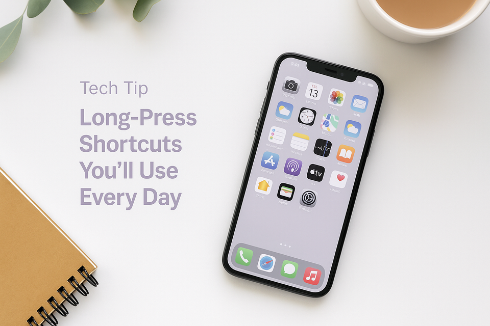📱 Tech Tip: The Hidden iPhone Shortcuts You Unlock by Long-Pressing